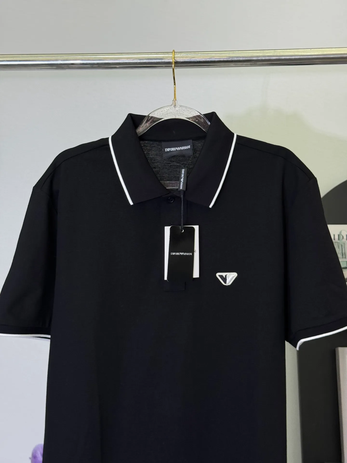 💋 Emporio Armani Polo ， Polo 。 White ， 、 ， ， 。 ， ， ， ， ， 、 hold ， Polo， 。 M-3XL